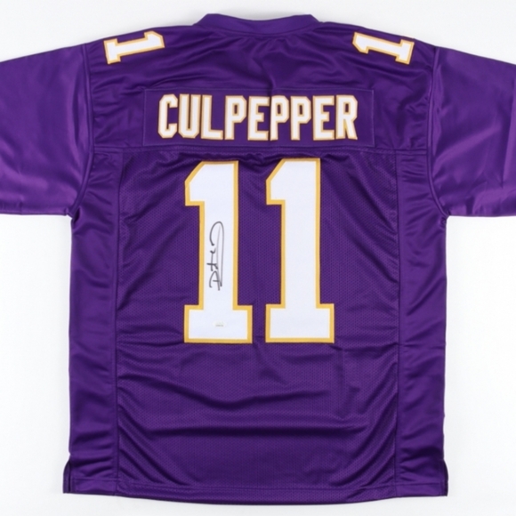 #11 Daunte Culpepper Vikings autographed jersey with COA - Picture 1 of 3